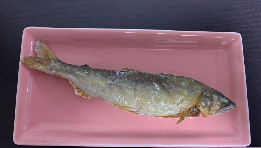 アユの塩焼き