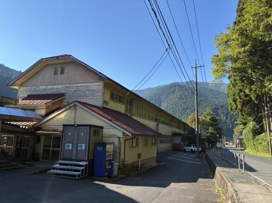 きれいに晴れた秋の朝